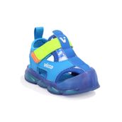 Vicco Live 332B525Y217 Mavi Ortopedik Günlük Işıklı Erkek Çocuk Spor Sandalet