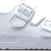 Vicco Miyu Unısex Hafif Anatomik Taban Çocuk Basic Günlük Sandalet (22-35) 23y 321.253 Pk Beyaz