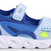 Vicco Roy Cırtlı Işıklı Kız Çocuk Sandalet Ayakkabı 332.21Y.189 Saks