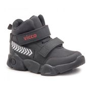 Vicco Vc P21k 204 P Siyah Çocuk Erkek Çocuk Ayakkabı Erkek Çocuk Bot