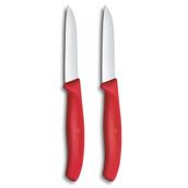 Victorinox 6.7491.2C1 Kırmızı Swiss Classic 2'li Soyma Bıçağı Set