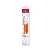 Victorinox 6.7799.2C1 Turuncu Swiss Classic 2'li 10 cm Soyma Bıçağı Set