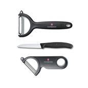 Victorinox Siyah Yan Soyacak