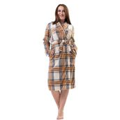 VIENETTA VİENETTA 201035-0063 BAYAN BÜYÜK BEDEN BROWN POLAR SABAHLIK BROWN 2 XL