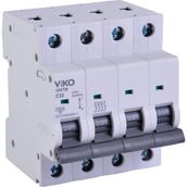 Viko 10Vtb-4C32 Trifaze Nötr Kesmeli 4X32A C Tipi Otomatik Sigorta