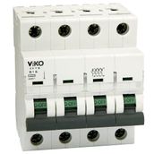 Viko 4VTB-4C63 4X63 Amper 4 Fazlı C Tipi 4.5 Ka Otomatik Sigorta