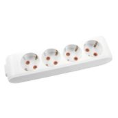 Viko 90113400 Multi-Let Topraklı Klemens 4'lü Grup Priz