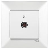 Viko By Panasonic F Konnektörlü Sonlu Beyaz Meridian Uydu Prizi