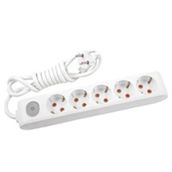 Viko Multi-Let 5'li 2 m Anahtarlı Kablolu Priz
