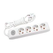 Viko Multi Let Topraklı Beyaz 5 m 4'lü Priz