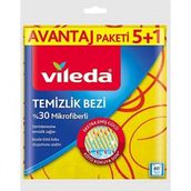 Vileda 5'li Paket Mikrofiber Temizlik Bezi