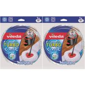 Vileda Turbo Paspas Ucu 2'li Yedek Mop