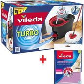 Vileda Turbo Pedallı Sistem + 2'li Actifibre Mikrofiber Bez