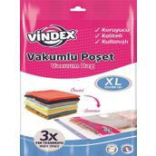Vindex 55x90 cm XL Boy Tekli Vakumlu Poşet