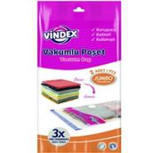 Vindex 73x130 cm 2'li Jumbo Vakumlu Poşet