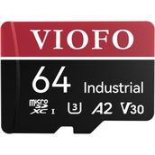 Viofo High Endurance 64GB Class 10 A2 V30 100 MB/s Okuma 40 MB/s Yazma Micro SD Hafıza Kartı