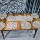 Violet Cappucino Kordone 7 Parça Yemek Takımı