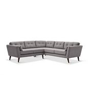 Vipahome Vipa Boston Gri R+3 Köşe Takımı