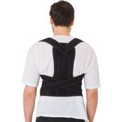 Viselia Medikal Korse Omuz Korsesi Dik Durmak Için Korse Çift Balenli Siyah Renk
