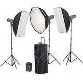 Visico VC-600HH 3'lü Paraflaş Kiti