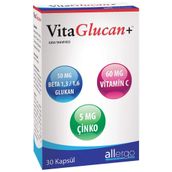 Vitaglucan Beta Glukan Vitamin C Çinko 30 Kapsül
