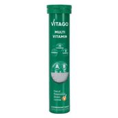 Vitago Multivitamin Ginseng Multimineral 20 Efervesan Tablet