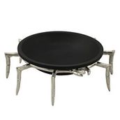 Vitale AK.IU0423 Silver 40x40x12 cm Crab Dekoratif Tabak