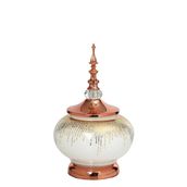 Vitale AK.JE0030 Sultan Bronz Kapaklı Vazo