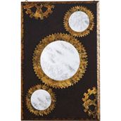 Vitale Lux AK.GY0012 60 cm Otantik Duvar Aynası