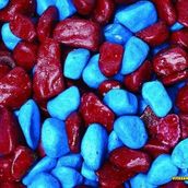 Vitasand REF-183 350 gr Bordo Mavi Fanus Çakılı