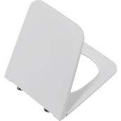 VitrA 119-003R009 Beyaz Equal Yavaş Kapanır Metal Menteşeli Kolay Sökülebilir Klozet Kapağı
