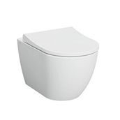 Vitra 7510l003-0090 S60 Rim-Ex Smoothflush Beyaz Kanalsız Asma Klozet ve Yavaş Kapanır Kapak