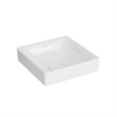 VitrA 7533B003-1398 Metropole 40x40 cm Beyaz Kare Çanak Lavabo