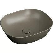 VitrA 7810B450-0016 Plural Kare Çanak Mat Vizon 45 cm Lavabo