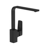VitrA A4275336 Mat Siyah Root Square Eviye Bataryası