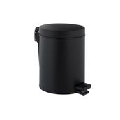 VitrA A4414936 Base 300 5 Litre Mat Siyah Çöp Kovası