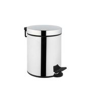 VitrA A44154 Base 100 5 Litre Krom Çöp Kovası