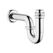 VitrA A45117 Lavabo/Eviye Sifonu, P Tipi, Krom