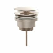 VitrA A4514934 Origin Universal Basmalı Fırçalı Nikel Lavabo Yuvarlak Süzgeci