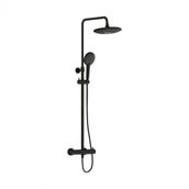 VitrA Aquaheat Bliss 240 A4720536 Siyah 2F Termostatik Duş Sistem