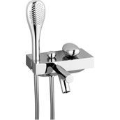 VitrA İstanbul A41802 Banyo Bataryası, El Duşlu, Krom
