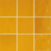 VitrA K94842380001VTE0 10x10 Retromix Fon Amber Sarı Parlak Duvar Karosu