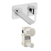 Vitra Krom A42486 Artema Suit L Ankastre Lavabo Bataryası