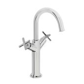 VitrA Krom Origin Classic A42886 Çift Kumandalı Çanak Lavabo Bataryası