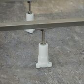 VitrA Leaf 59916514000 90X90 cm Metal Çerçeve Ayak