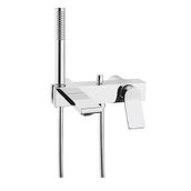 VitrA Memoria A42334 Banyo Bataryası, El Duşlu, Krom