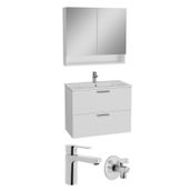 VitrA Mia Beyaz 80 cm Banyo Dolabı Seti