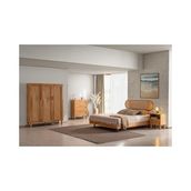 Vivense Artemis Masif Yatak Odası Takımı - Bej - 160X200