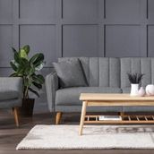 Vivense Collection Aqua Koyu Gri Koltuk Takımı
