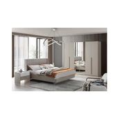 Vivense Edel Yatak Odası Takımı, 6 Kapaklı - Vizon - 160X200